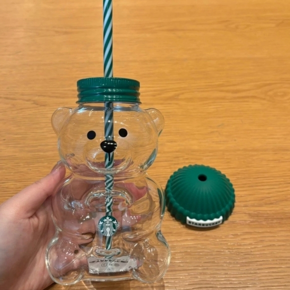 2025 Starbucks Bearista Glass Cup - Picture 3 of 10